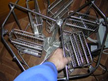 Koš zvratný, šestikazetový