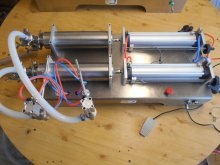 Plnička tekutin GT 2500 duplikovaná, plnička na mléko